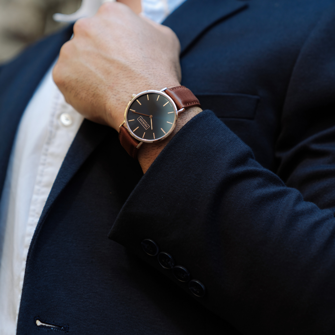 Classic Oxford - Vintage RG Black