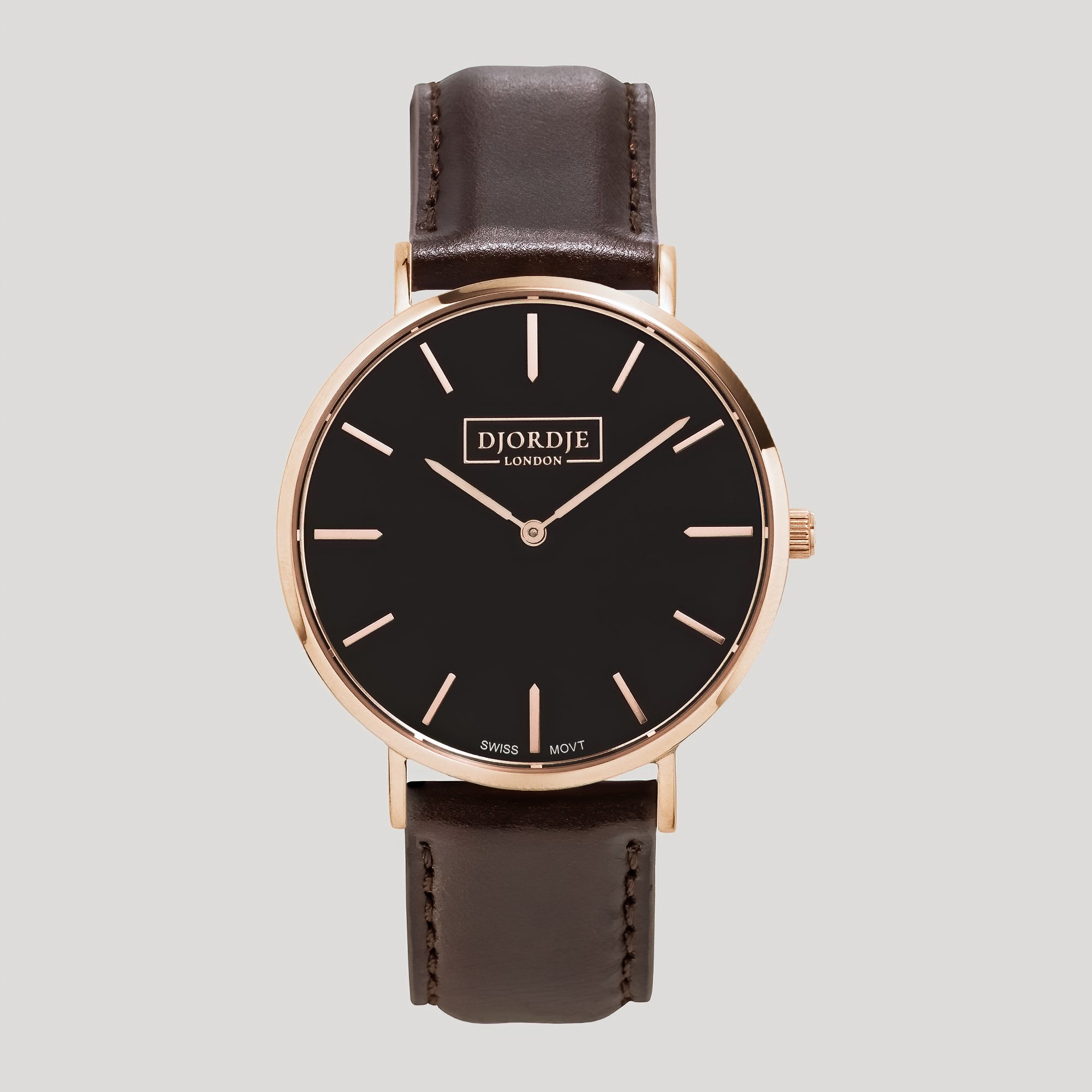 Classic Oxford - Brixton RG Black 40mm