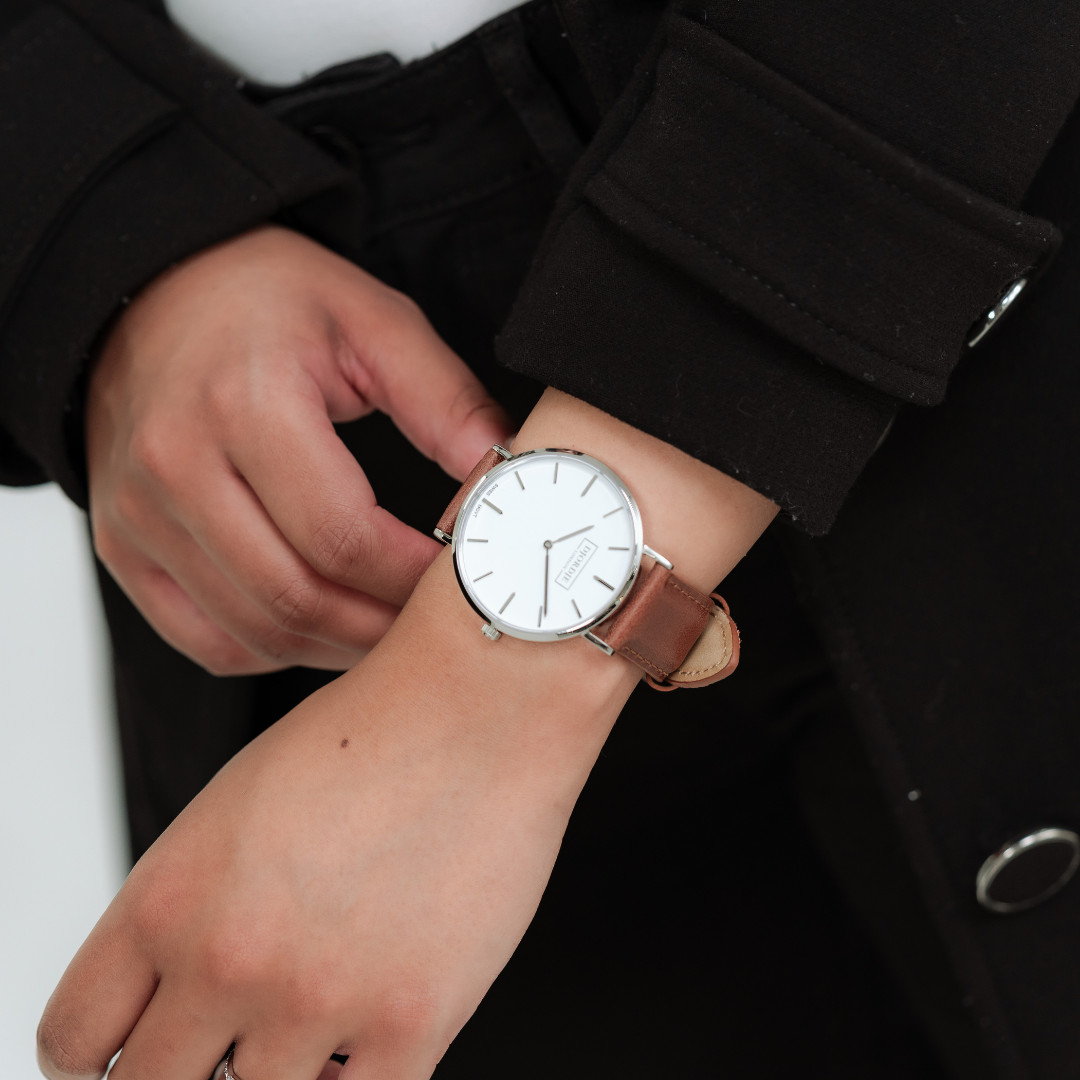 Classic Oxford - Vintage S White 40mm