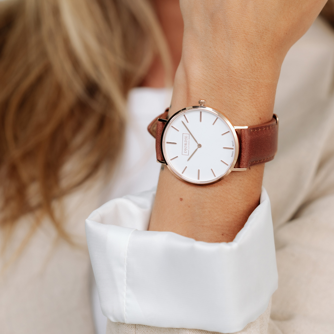 Classic Oxford - Vintage RG White 40mm